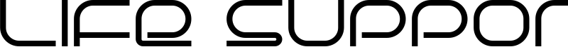 Life Support Font