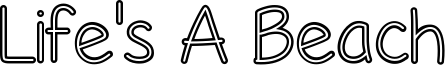 Life's A Beach Hollow.ttf
