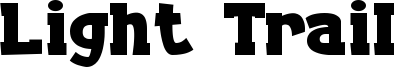 Light Trail Font