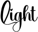 Light Font