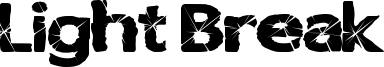Light Break Font