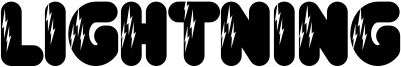 Lightning Font