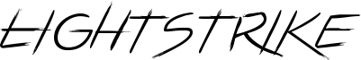 Lightstrike Font