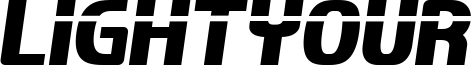 Lightyour Font