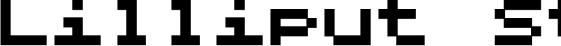 Lilliput Steps Font