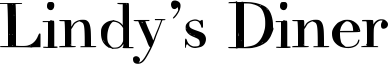 Lindy's Diner Font