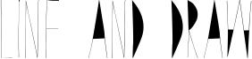 Line and Draw Font