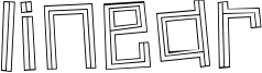 Linear Font
