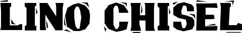 Lino Chisel Font
