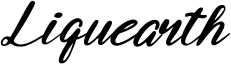 Liquearth Font