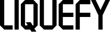Liquefy Font