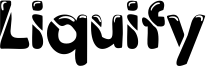 Liquify Font
