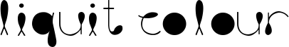 Liquit Colour Font