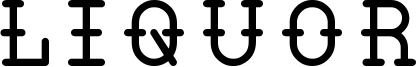 Liquor Font