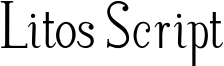 Litos Script Font