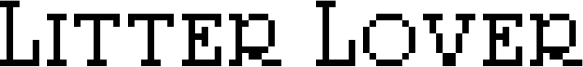 Litter Lover Font