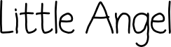 Little Angel Font