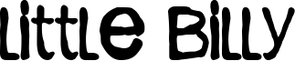 Little Billy Font
