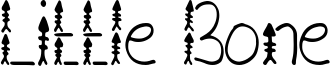 Little Bone Font