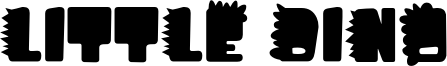 Little Dino Font