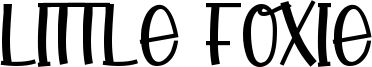 Little Foxie Font