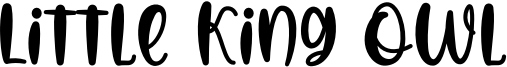 Little King Owl Font