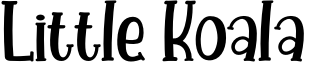 Little Koala Font