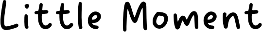Little Moment Font