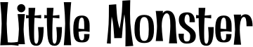 Little Monster Font