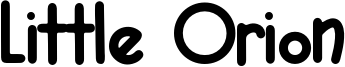 Little Orion Font
