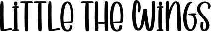 Little The Wings Font