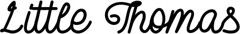 Little Thomas Font