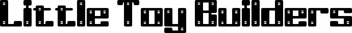 Little Toy Builders Font