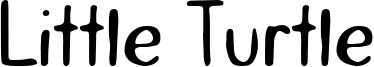 Little Turtle Font