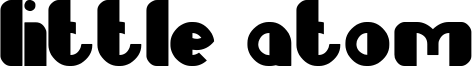 Little Atom Font