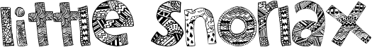 Little Snorlax Font