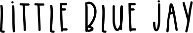 Little Blue Jay Font