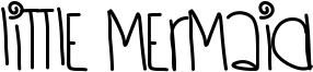 Little Mermaid Font