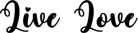 Live Love Font