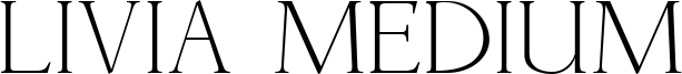 Livia Medium Font