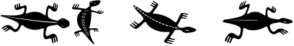 Lizards Font