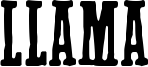Llama Grazy.ttf