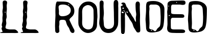 LL Rounded Font