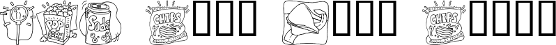 LMS Junk Food Junky Font