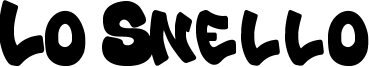 Lo Snello Font