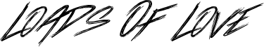 Loads Of Love Font