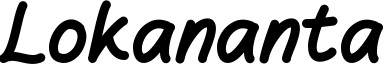Lokananta Font