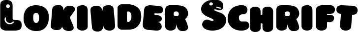 Lokinder Schrift Font