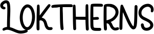 Loktherns Font