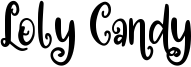 Loly Candy Font